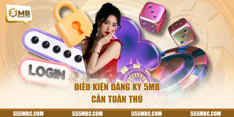 Điều kiện đăng ký 5MB cần tuân thủ